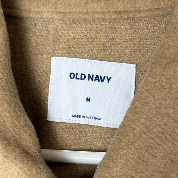 Old Navy Tan Shacket. Unisex - Picture 5 of 12